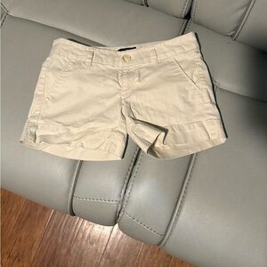 American Eagle Outfitters Cream Women's Shorts